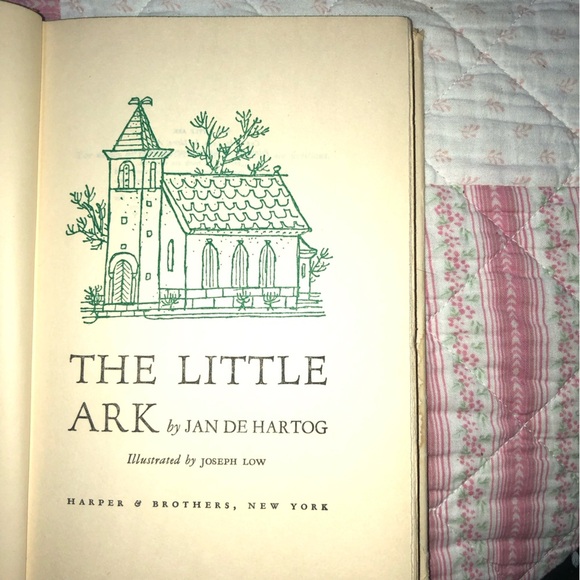 The Little Ark by Jan de Hartog Hardcover. First edition - Picture 4 of 9